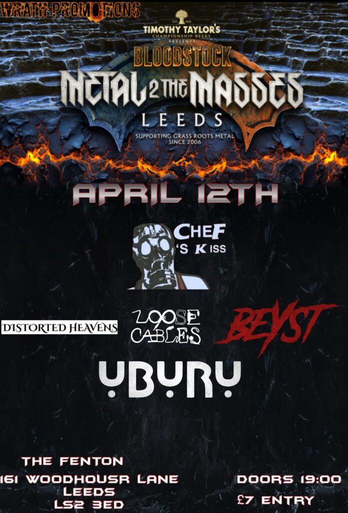 M2TM Leeds 12/4/2025 Poster